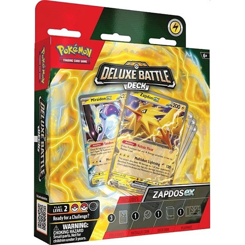 Deluxe Battle Deck - Zapdos EX - Pokemon kort